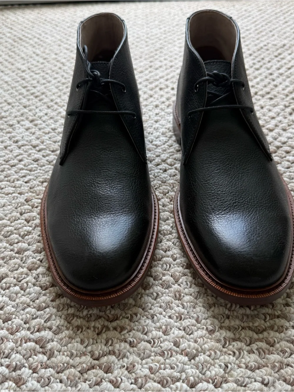 New Banana Republic Leather Chukka Boots